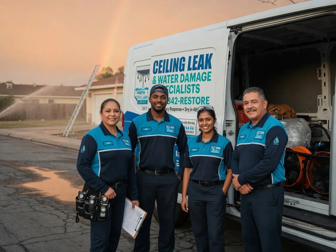 Ceiling Leak Cleanup company in Beach Park, IL