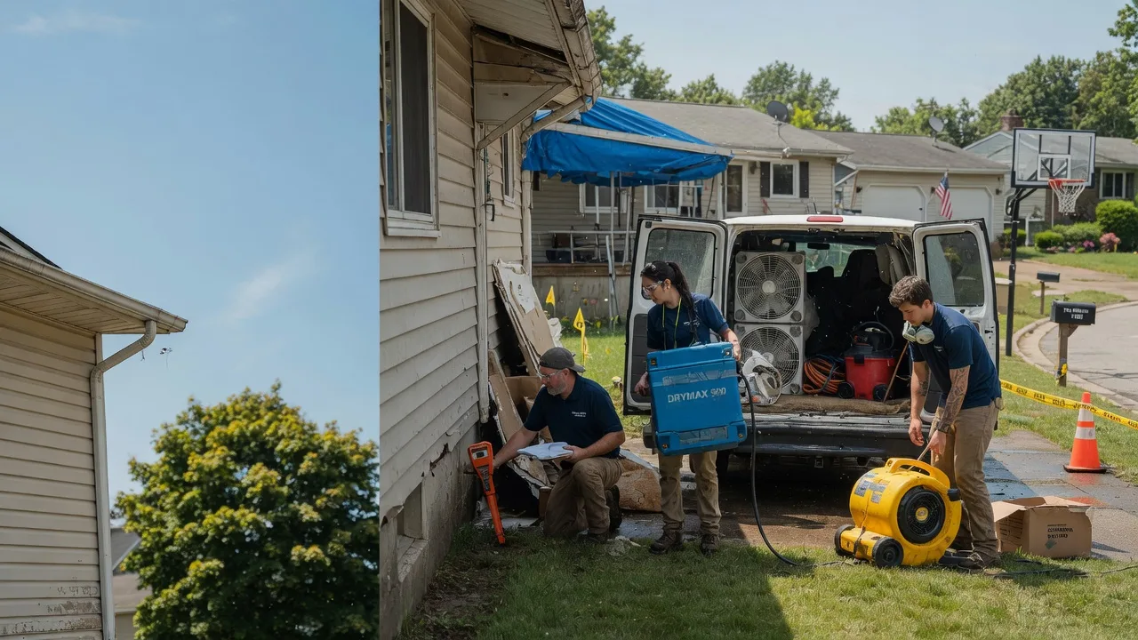 Ceiling Leak Cleanup in Beach Park, IL near me